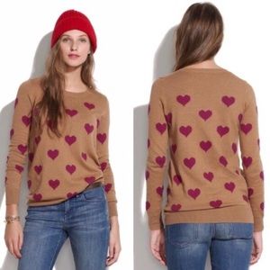 Madewell Heart Sweater